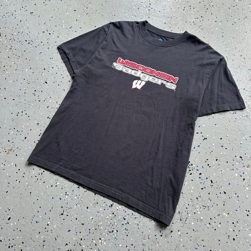 Ncaa Men's Black and Grey T-shirt